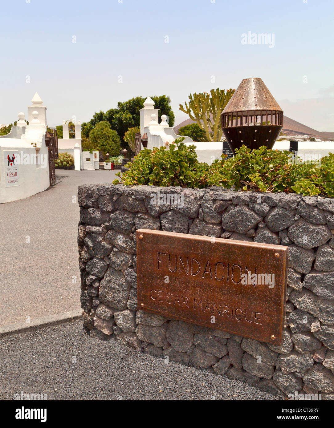 Lanzarote, Fundacion Cesar Manrique - Lanzarote, Kanarische Inseln, Spanien, Europa Stockfoto