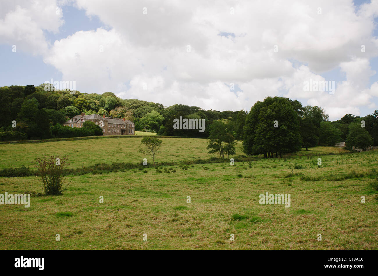 Penrose Estate am Loe Pool, Cornwall Stockfoto