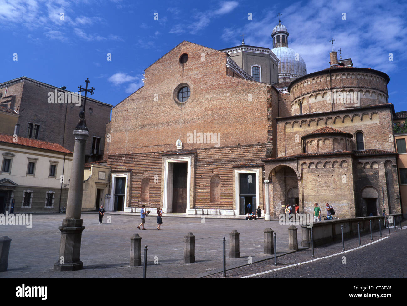 Dom / Dom und Baptisterium Padova / Padua-Venetien-Italien Stockfoto