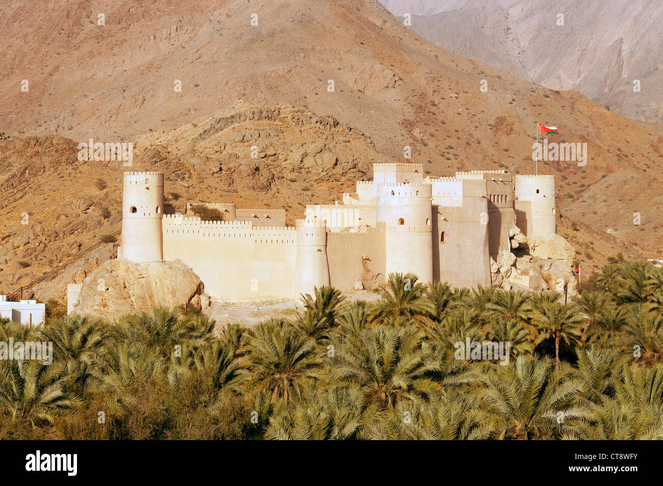 Elk207-2299 Oman, Nakhal Fort, 19. Jh. Stockfoto