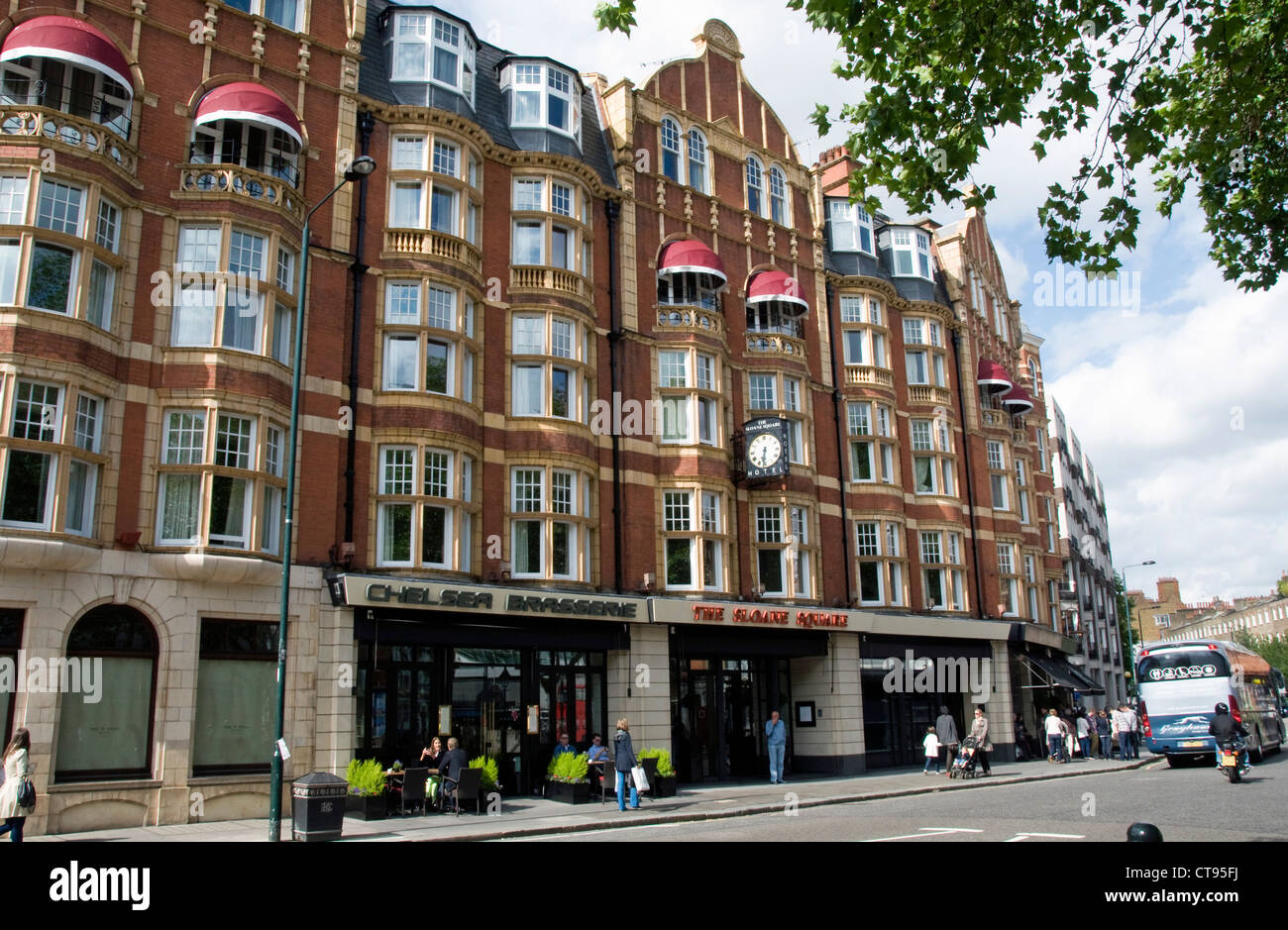 Das Sloane Square Hotel, Chelsea London England UK Stockfoto