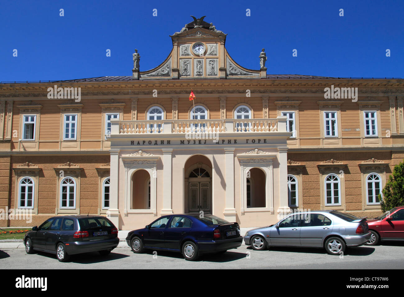 Montenegro Cetinje, Museum ehemals Government House Stockfoto