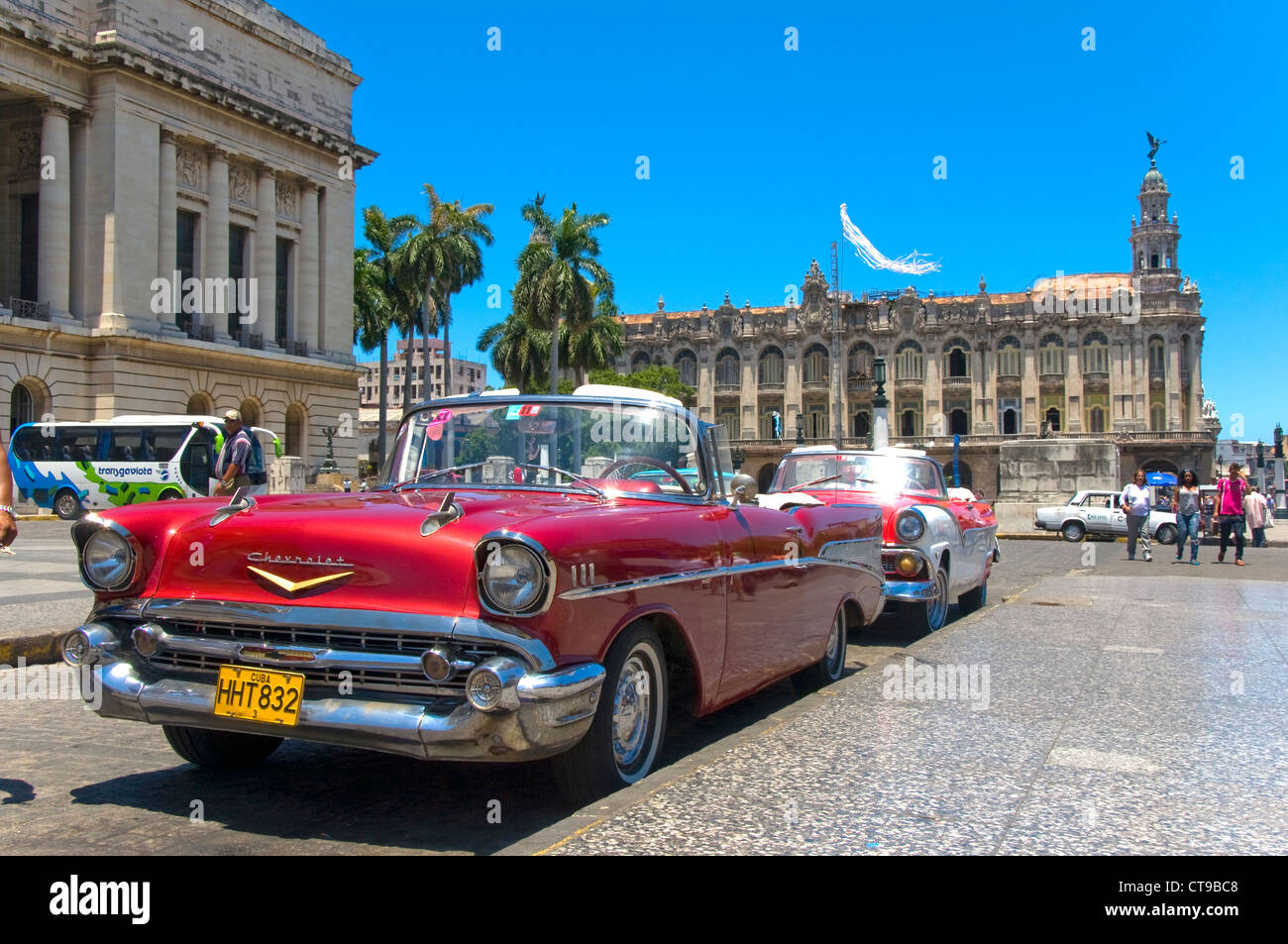 Oldtimer, La Havanna, Kuba Stockfoto