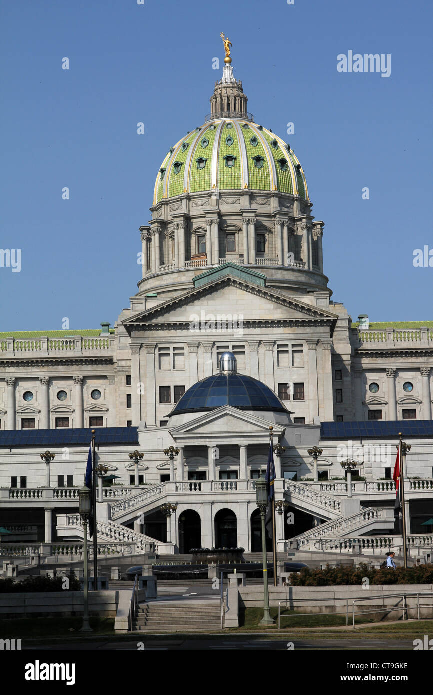 Pennsylvania State Capitol Gebäude Stockfoto