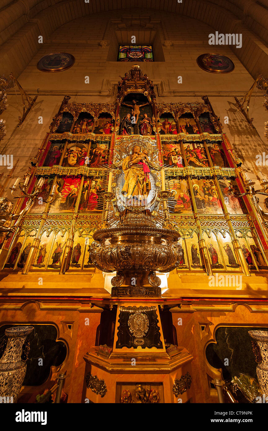 Main verändern, Catedral de Nuestra Señora De La Almudena Kathedrale, Madrid, Spanien Stockfoto