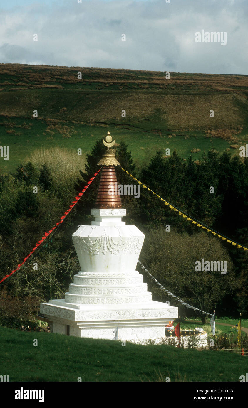 Klosters Kagyu Samye Ling in Schottland Tempel Stockfoto