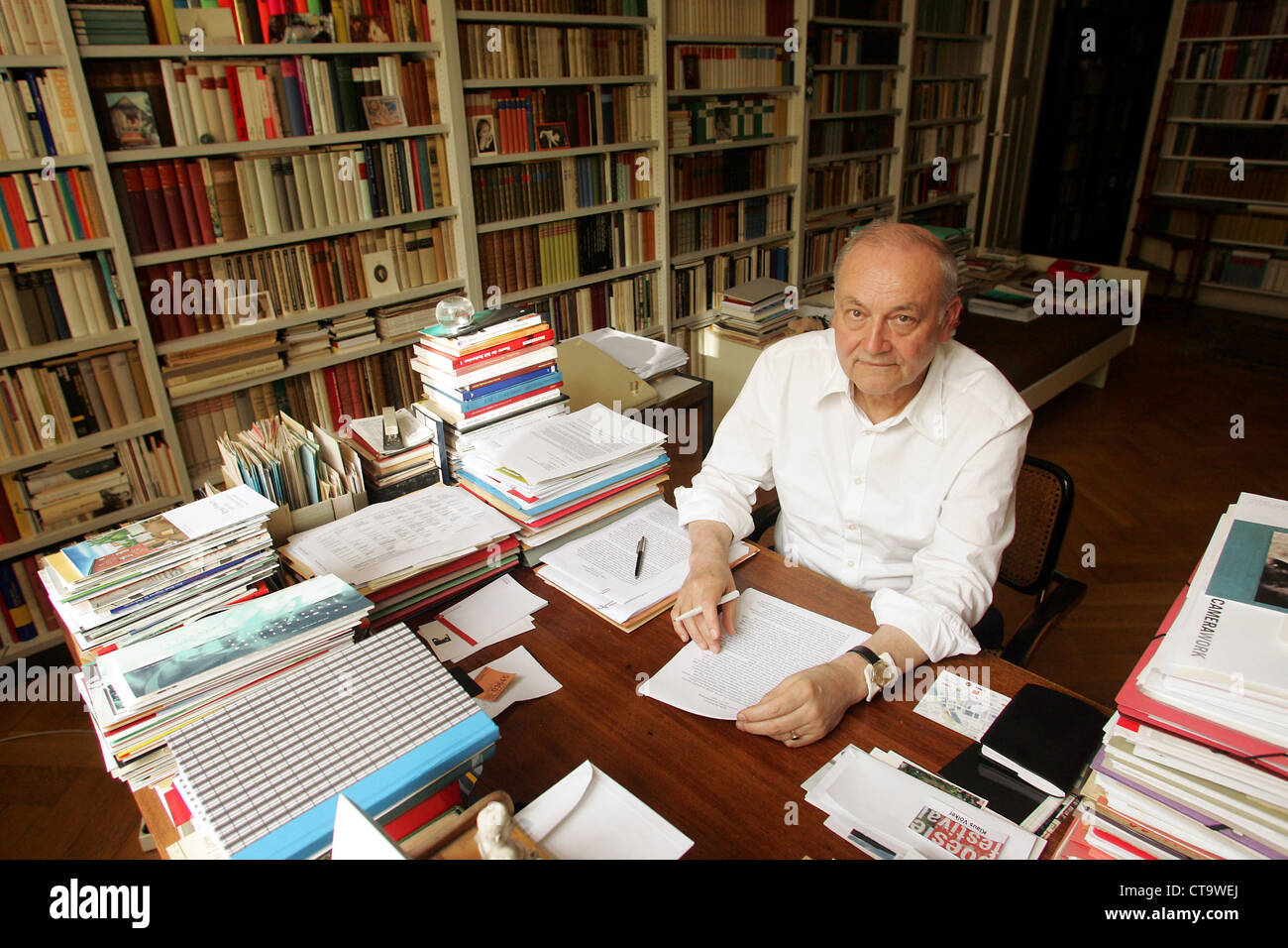 Klaus Voelker, Ernst-Busch-Akademie Stockfoto