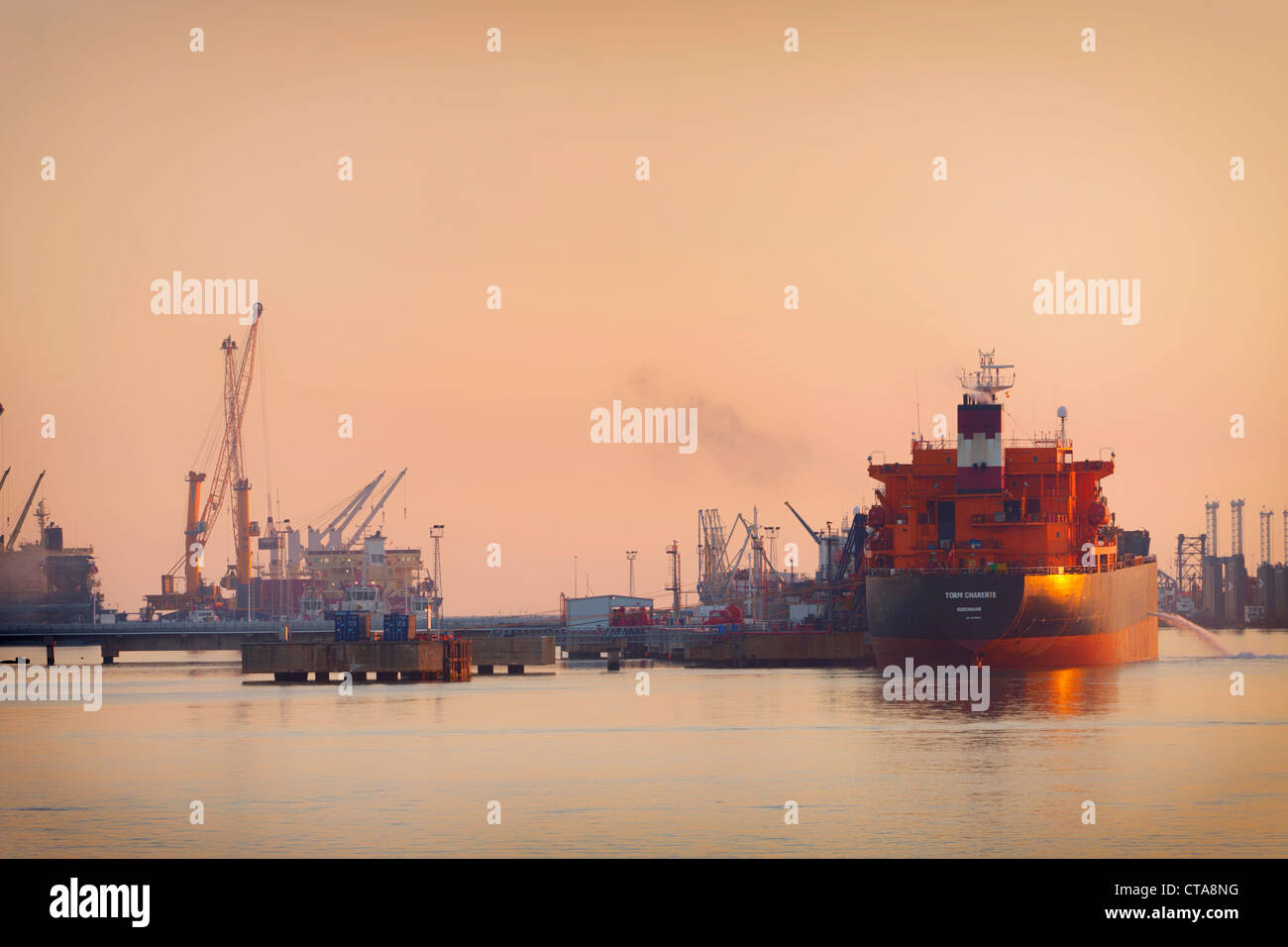 Nuevo Puerto, Palos De La Frontera, Provinz Huelva, Andalusien, Südspanien. Stockfoto