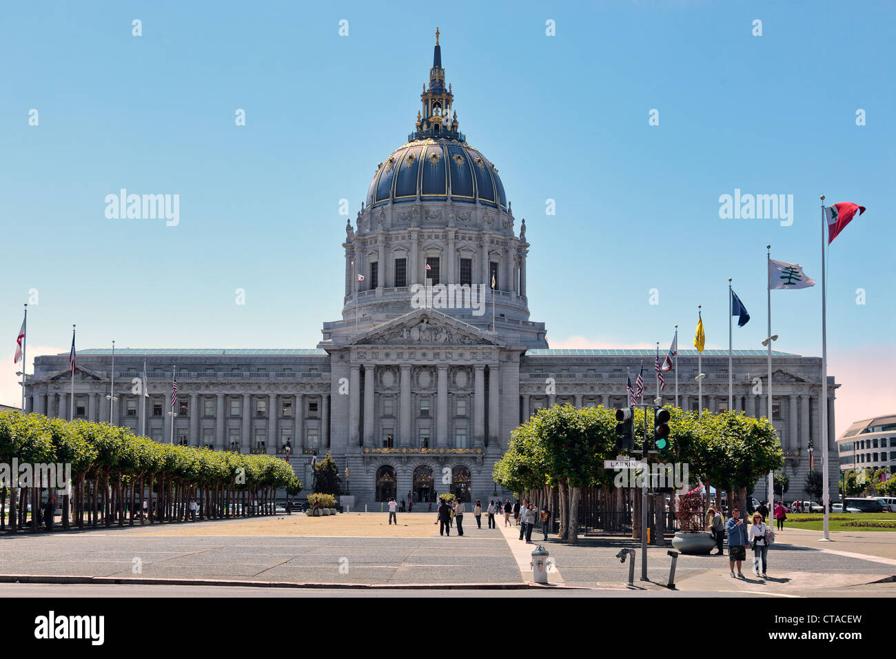 San Francisco civic Büros Stockfoto