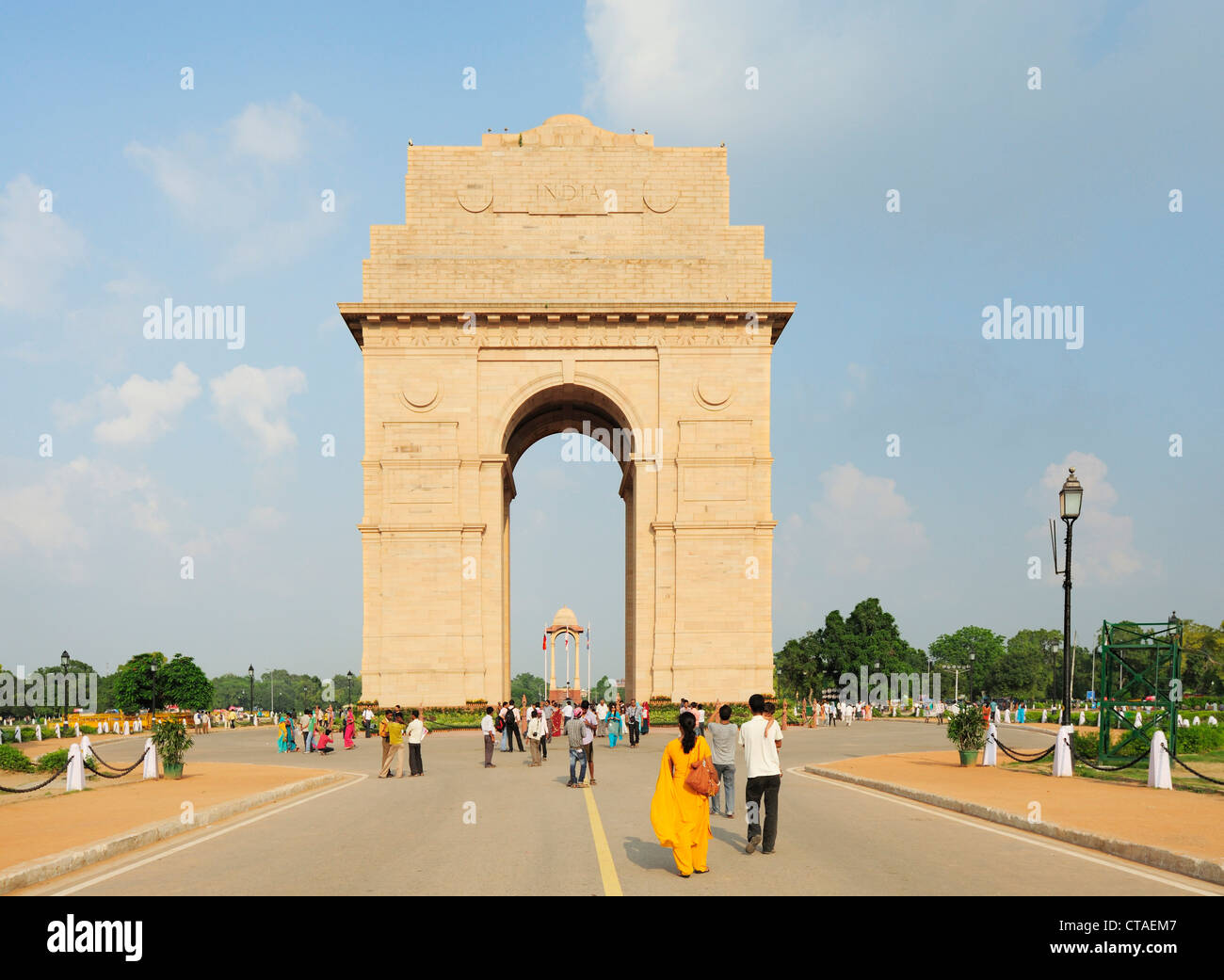 India Gate, Neu-Delhi, Delhi, Indien Stockfoto