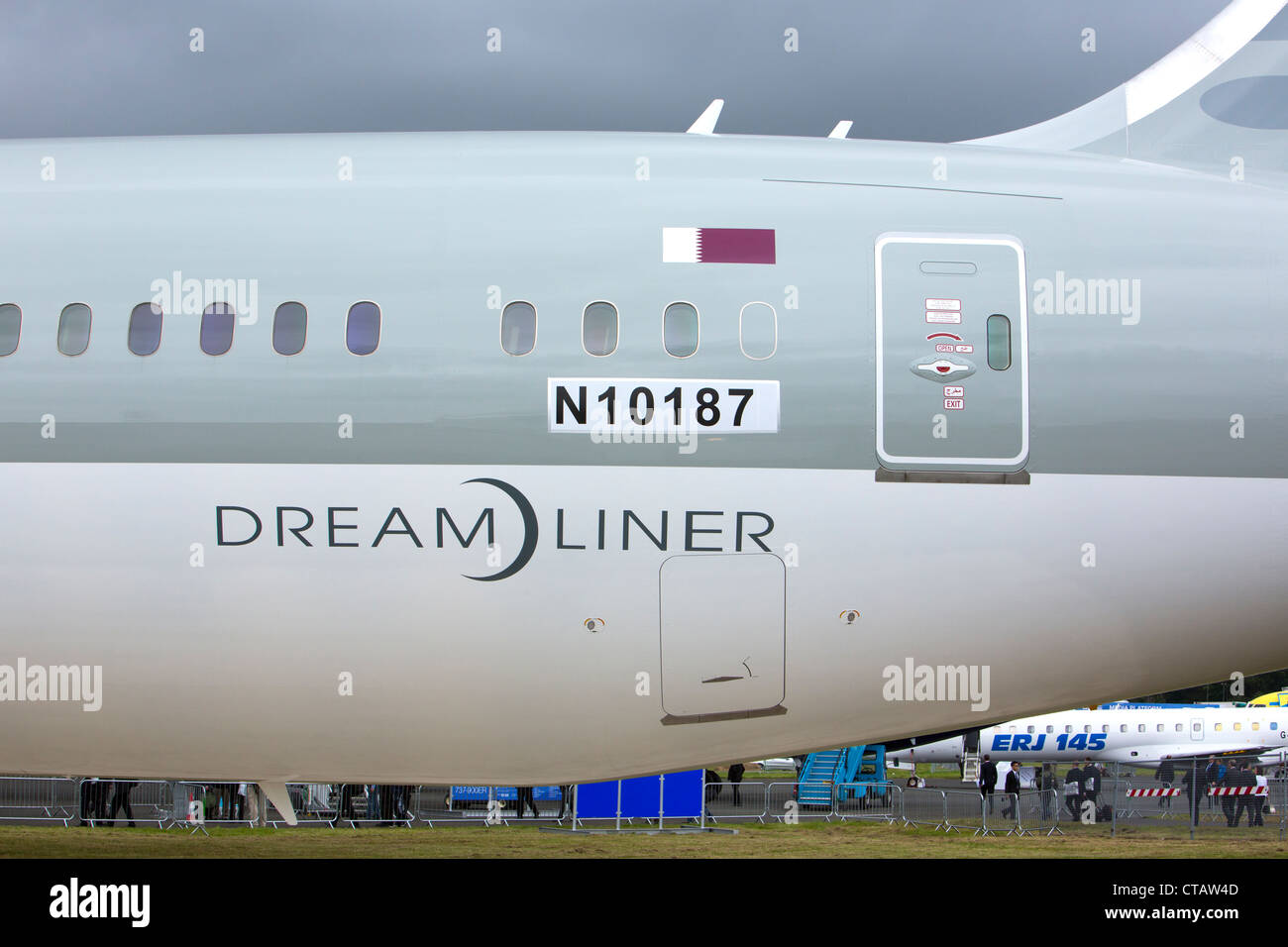 Boeing 787 Dreamliner Stockfoto