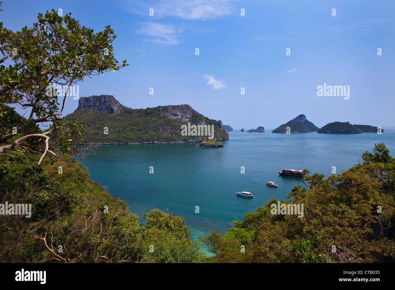 Angthong National Marine Park in der Nähe von Koh Samui Insel, Provinz Surat Thani, Thailand, Asien Stockfoto