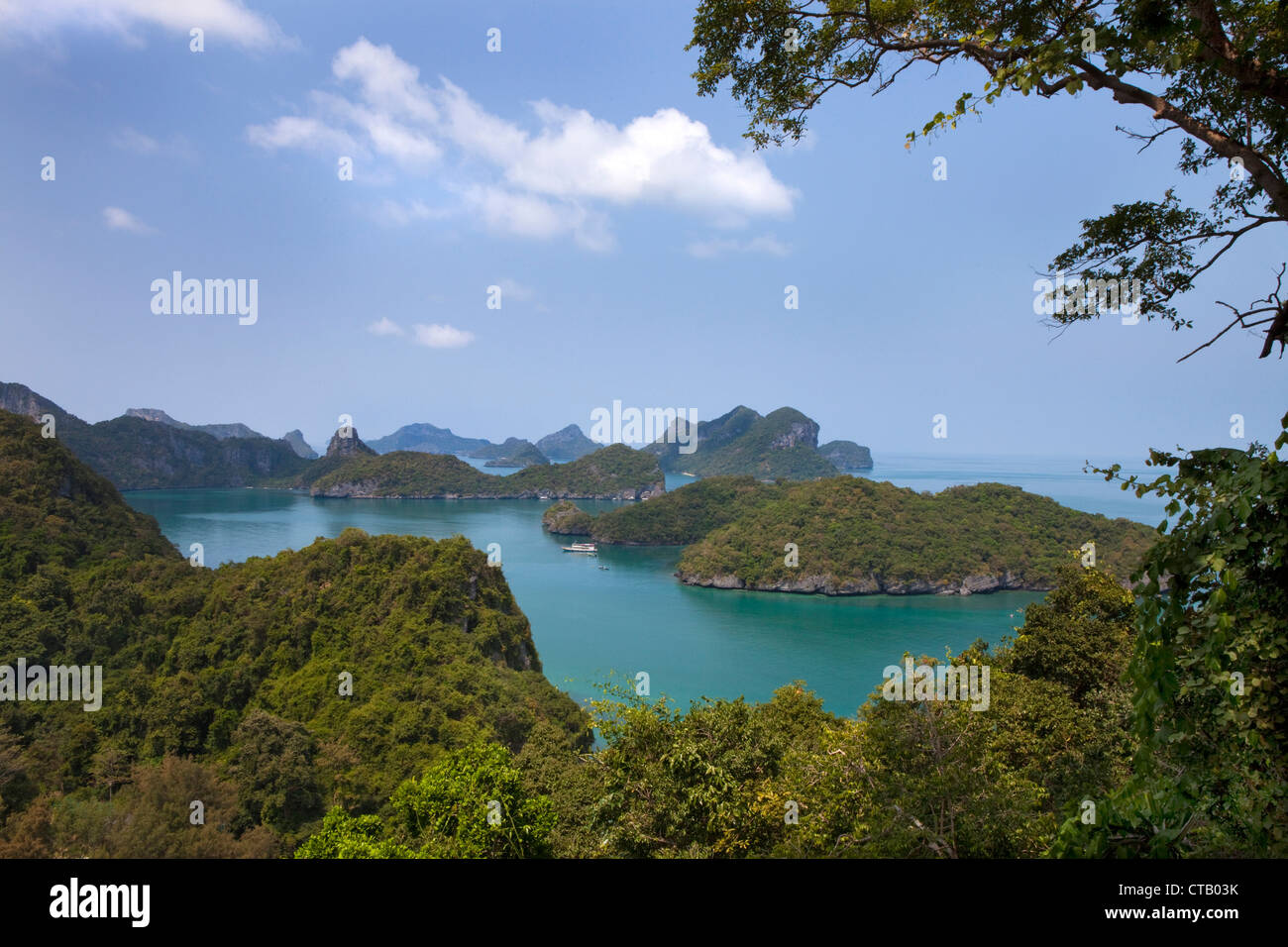 Angthong National Marine Park in der Nähe von Koh Samui Insel, Provinz Surat Thani, Thailand, Asien Stockfoto