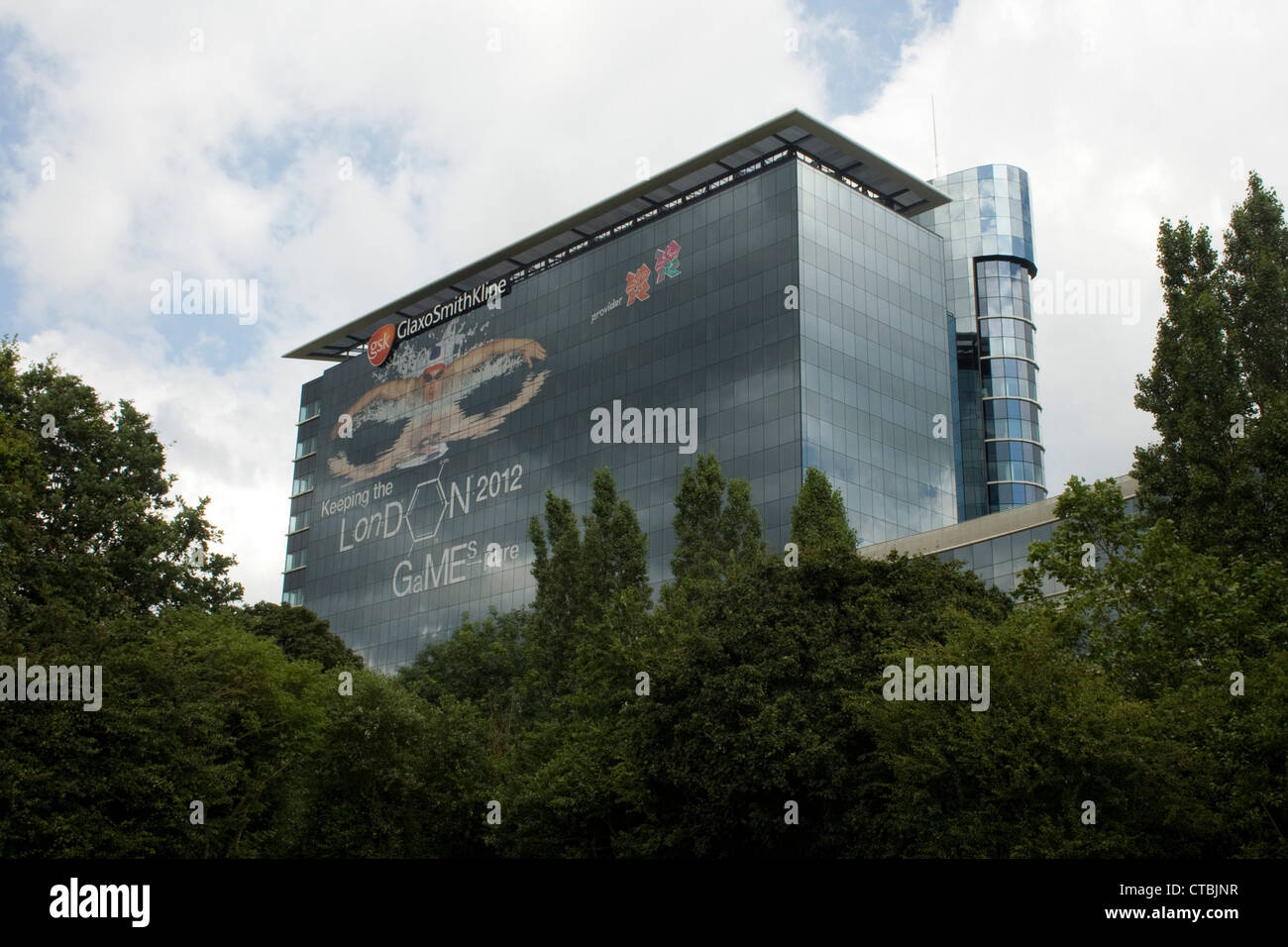 GlaxoSmithKline HQ in West-London Stockfoto