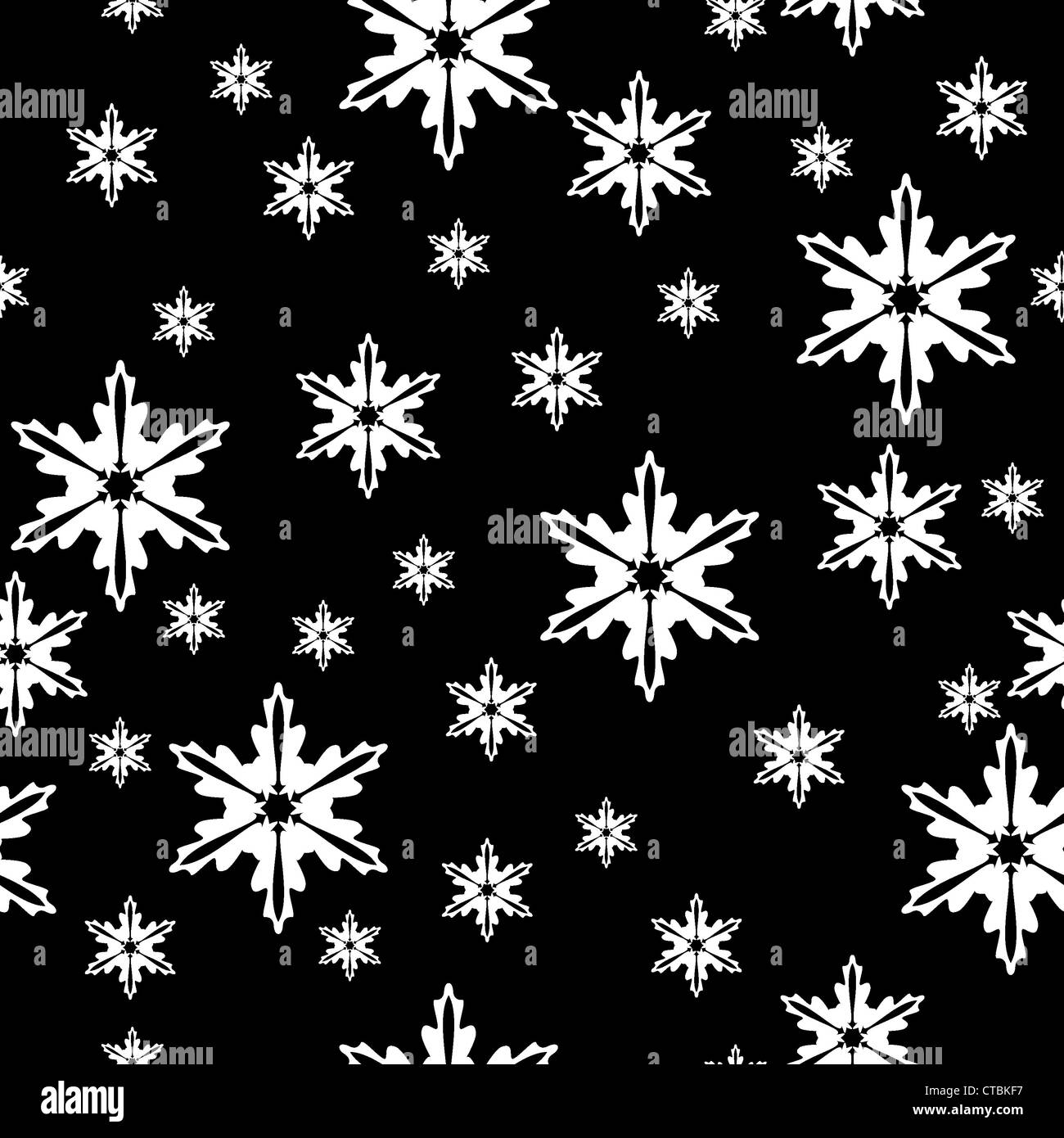 Nahtlose Muster Winter Stockfoto