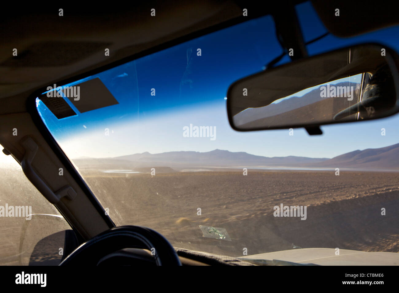 Fahrt durch die Südwest Circuit, Dalí-Tal (Valle de Dalí), Southwest Highlands, Bolivien, Südamerika Stockfoto