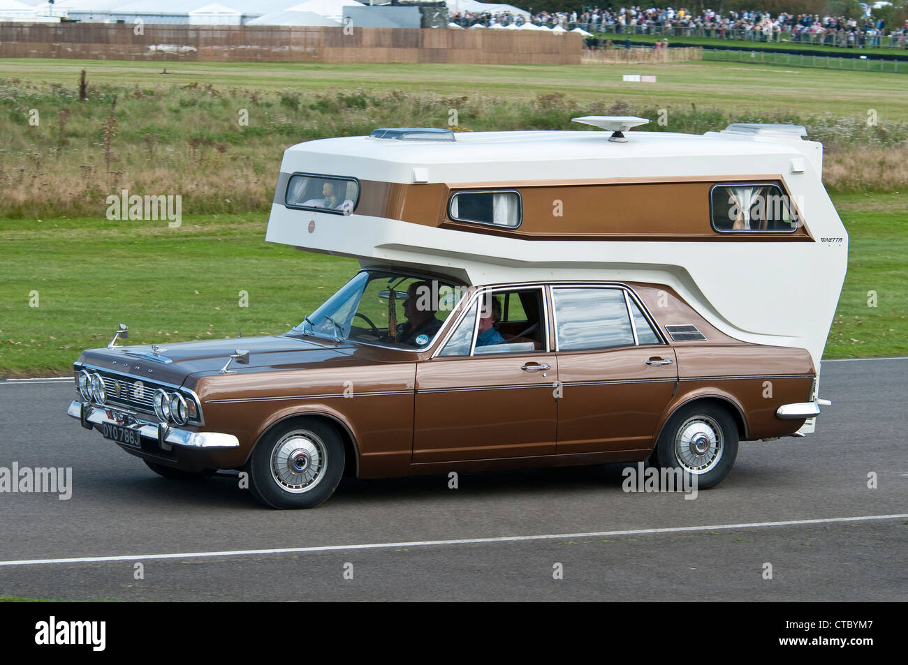 1970 Ford Zephyr Camper Stockfoto
