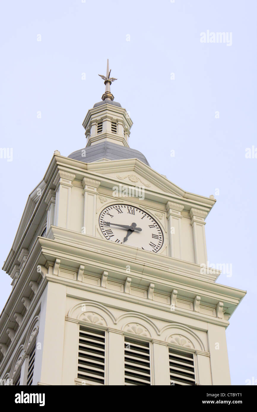 HISTORISCHEN NASSAU COUNTY COURTHOUSE, DIE HISTORISCHE ALTSTADT, FERNANDINA BEACH, FLORIDA, USA Stockfoto