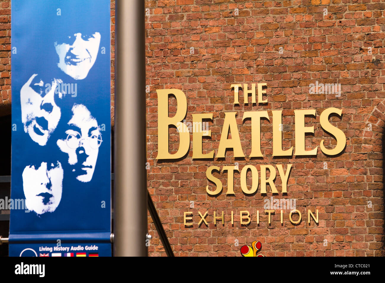 Die Beatles Story, Albert Dock, Liverpool Stockfoto