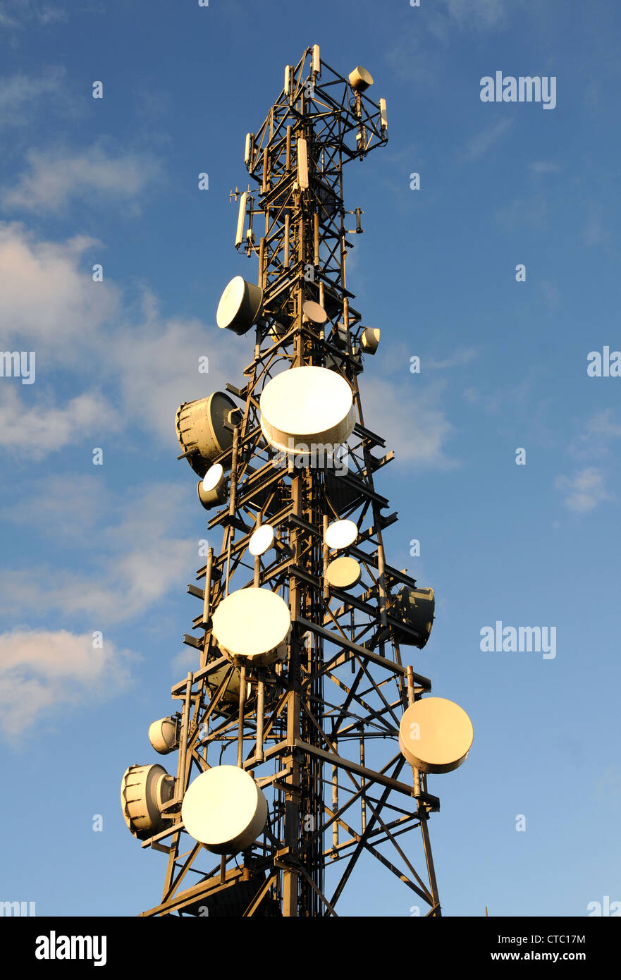 Kommunikation Mast, England, UK Stockfoto