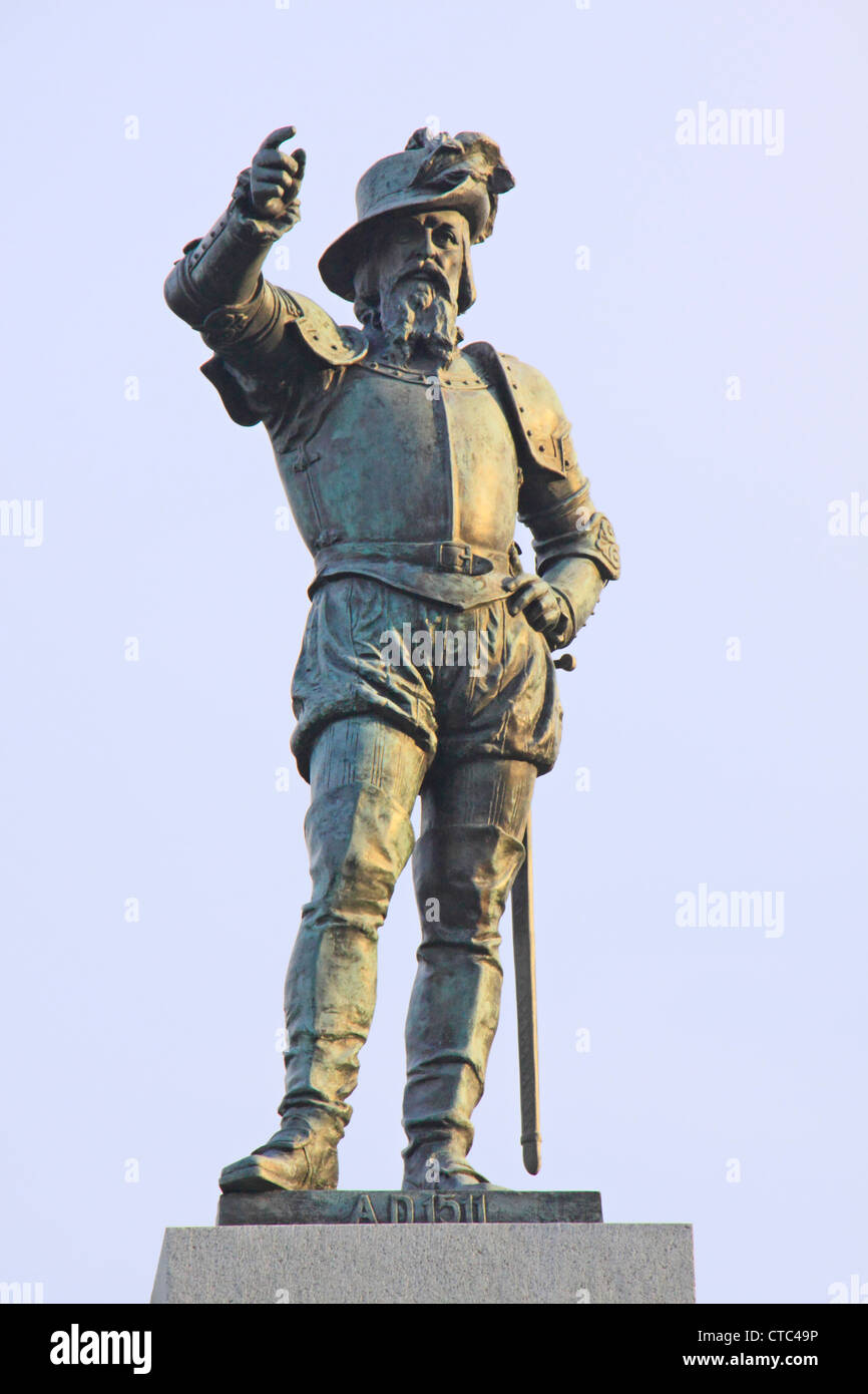 PONCE DE LEON, ALTSTADT, ST. AUGUSTINE, FLORIDA, USA Stockfoto