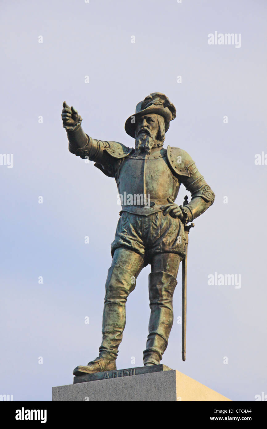 PONCE DE LEON, ALTSTADT, ST. AUGUSTINE, FLORIDA, USA Stockfoto