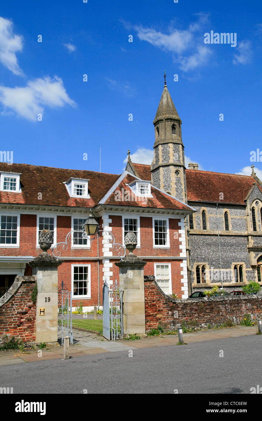 Sarum College Kathedrale nahe Salisbury Wiltshire England UK Stockfoto