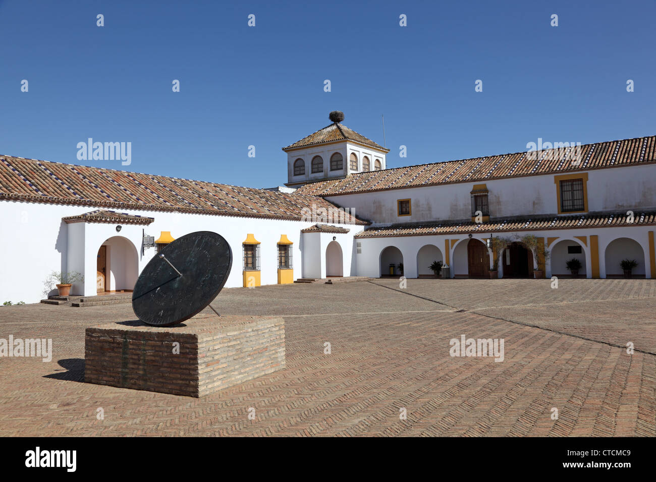 Acebuche Besucherzentrum in den Nationalpark Doñana, Andalusien Spanien Stockfoto