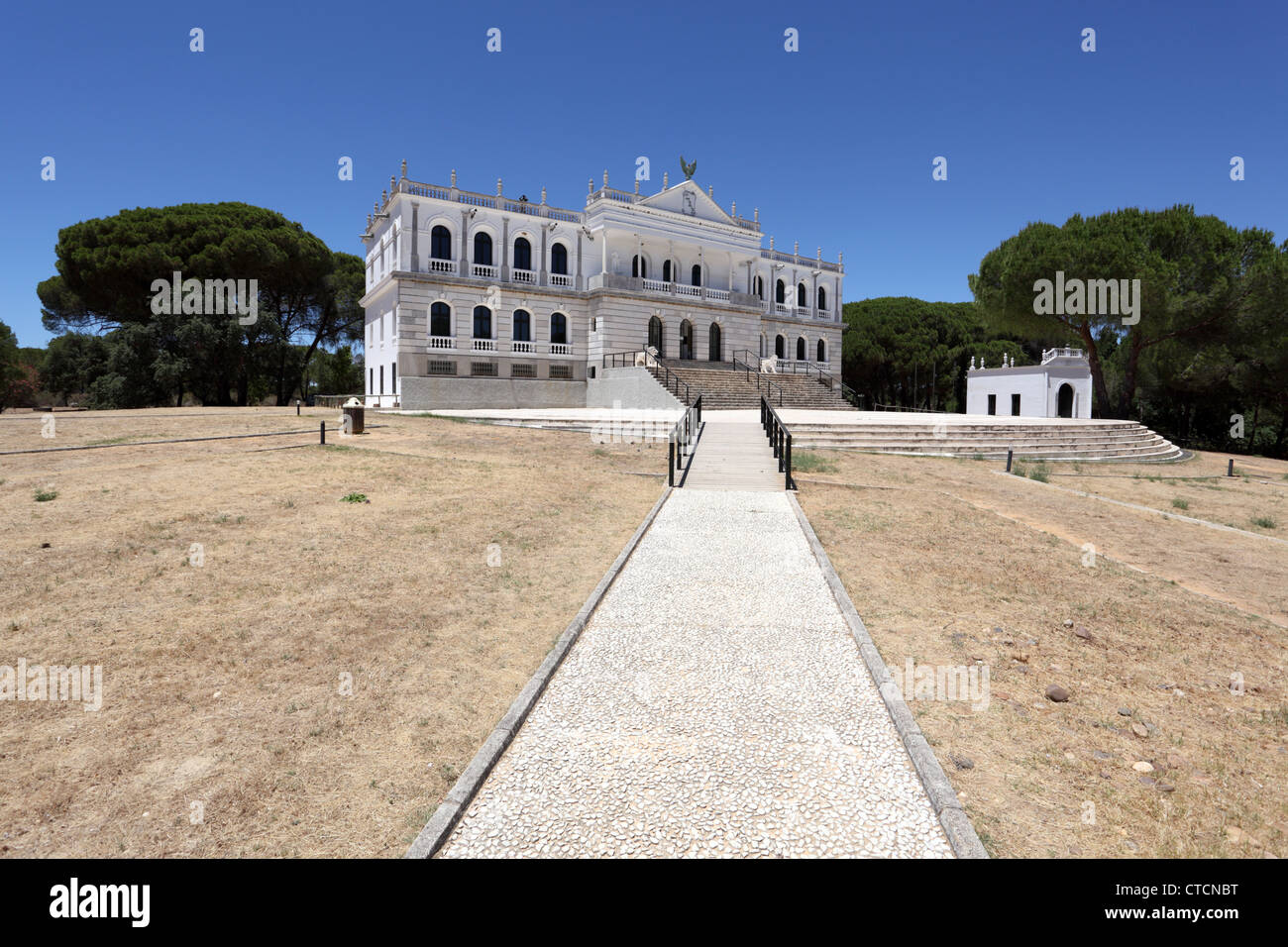 Palast der Acebron im Nationalpark Donana, Andalusien Spanien Stockfoto