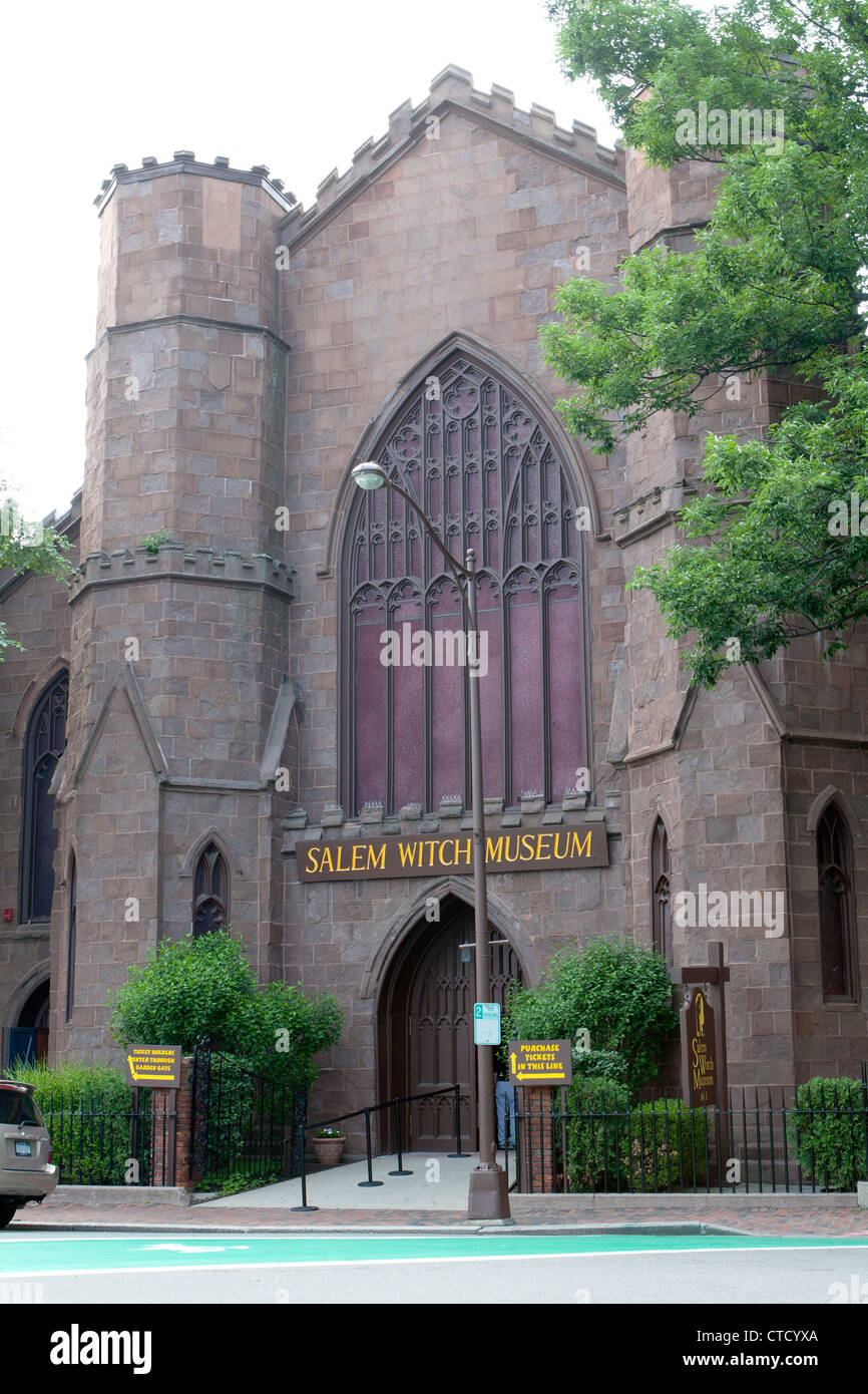 Salem Witch Museum, Salem, Massachusetts, Vereinigte Staaten von Amerika Stockfoto