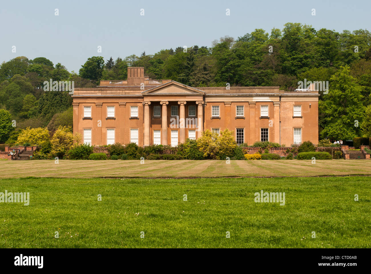 Himley Hall Landhaus in der Nähe von Dudley in den West Midlands Stockfoto