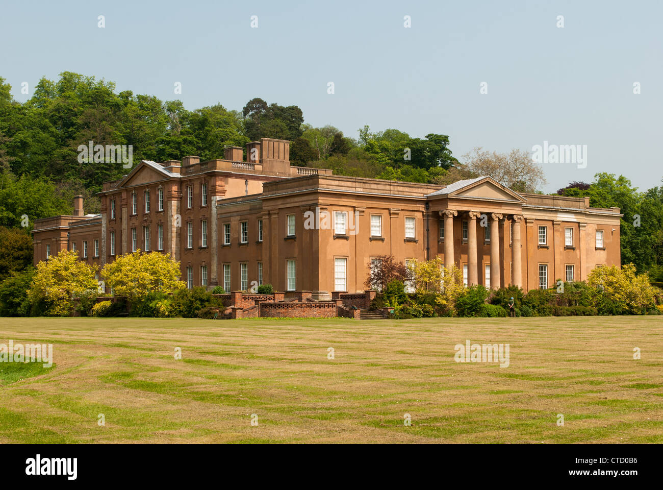 Himley Hall Landhaus in der Nähe von Dudley in den West Midlands Stockfoto