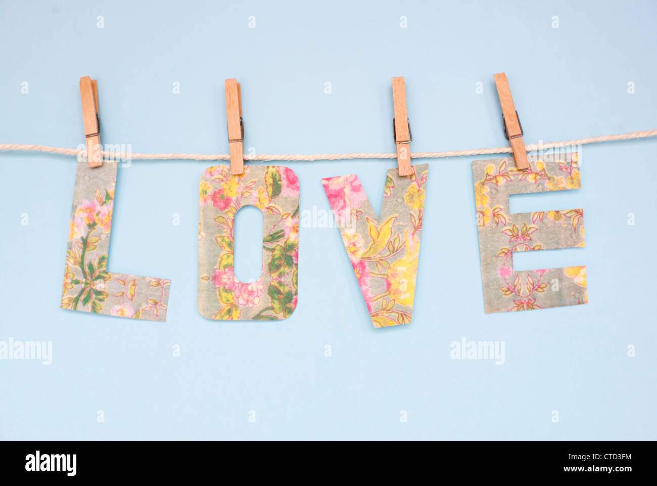 Liebe-banner Stockfoto