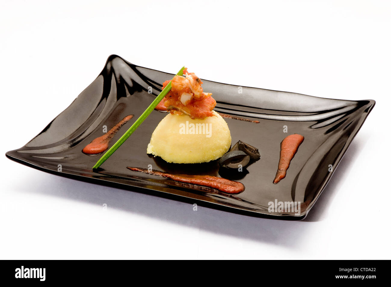 Typische Piemont Speisen Stockfoto