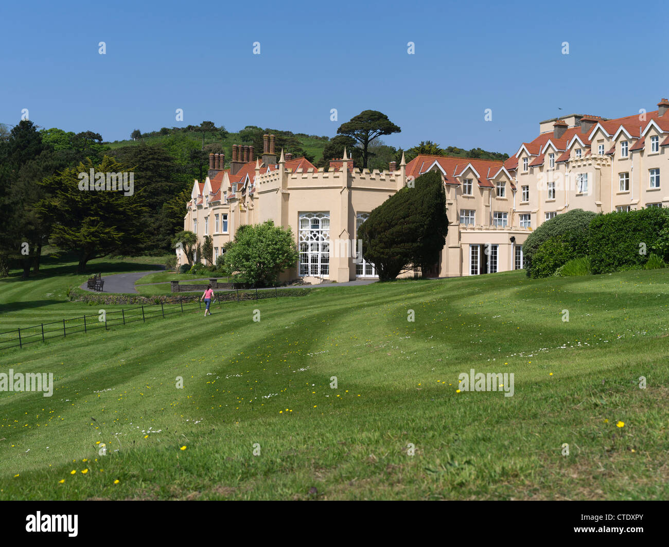 dh Lee Abbey LYNTON DEVON Christian Community Conference, Rückzug und Ferienzentrum Stockfoto