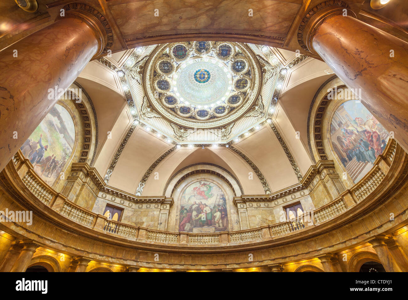 Massachusetts State House Capitol, Boston Stockfoto