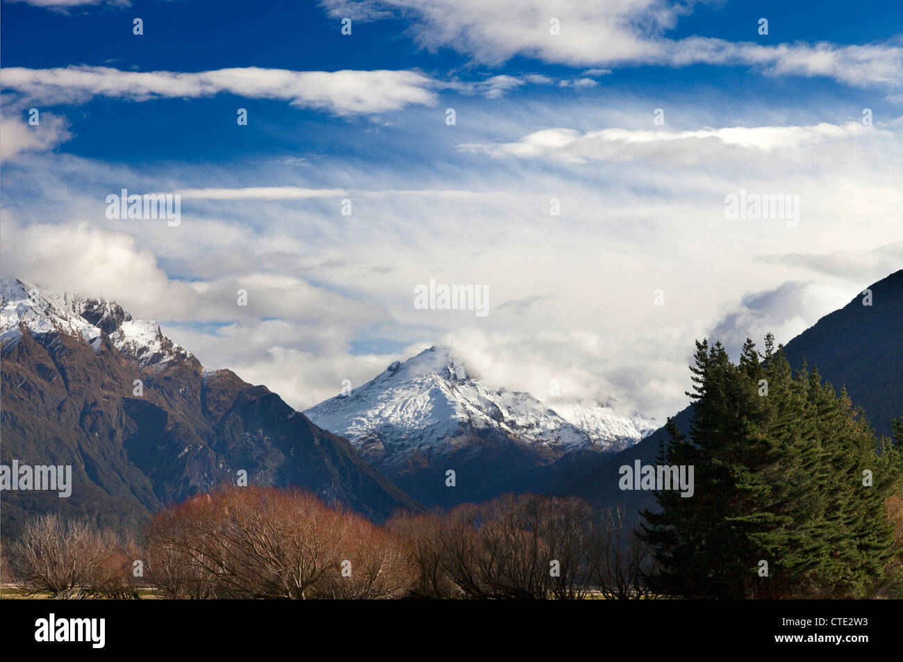 Wilkin Valley, Makarora, Mount Aspiring National Park, Neuseeland 4 Stockfoto