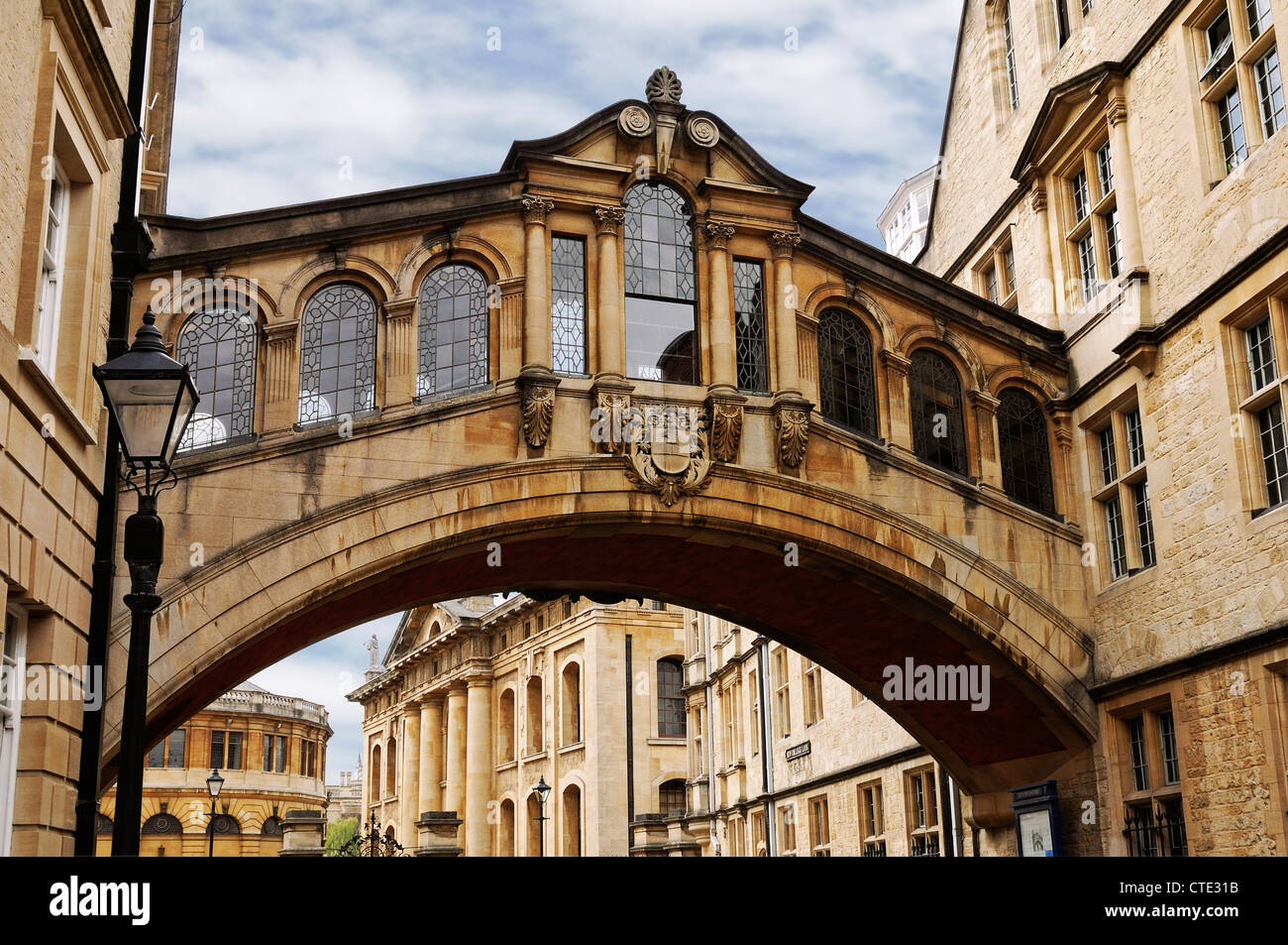 Seufzerbrücke, Oxford, England, Vereinigtes Königreich. Stockfoto
