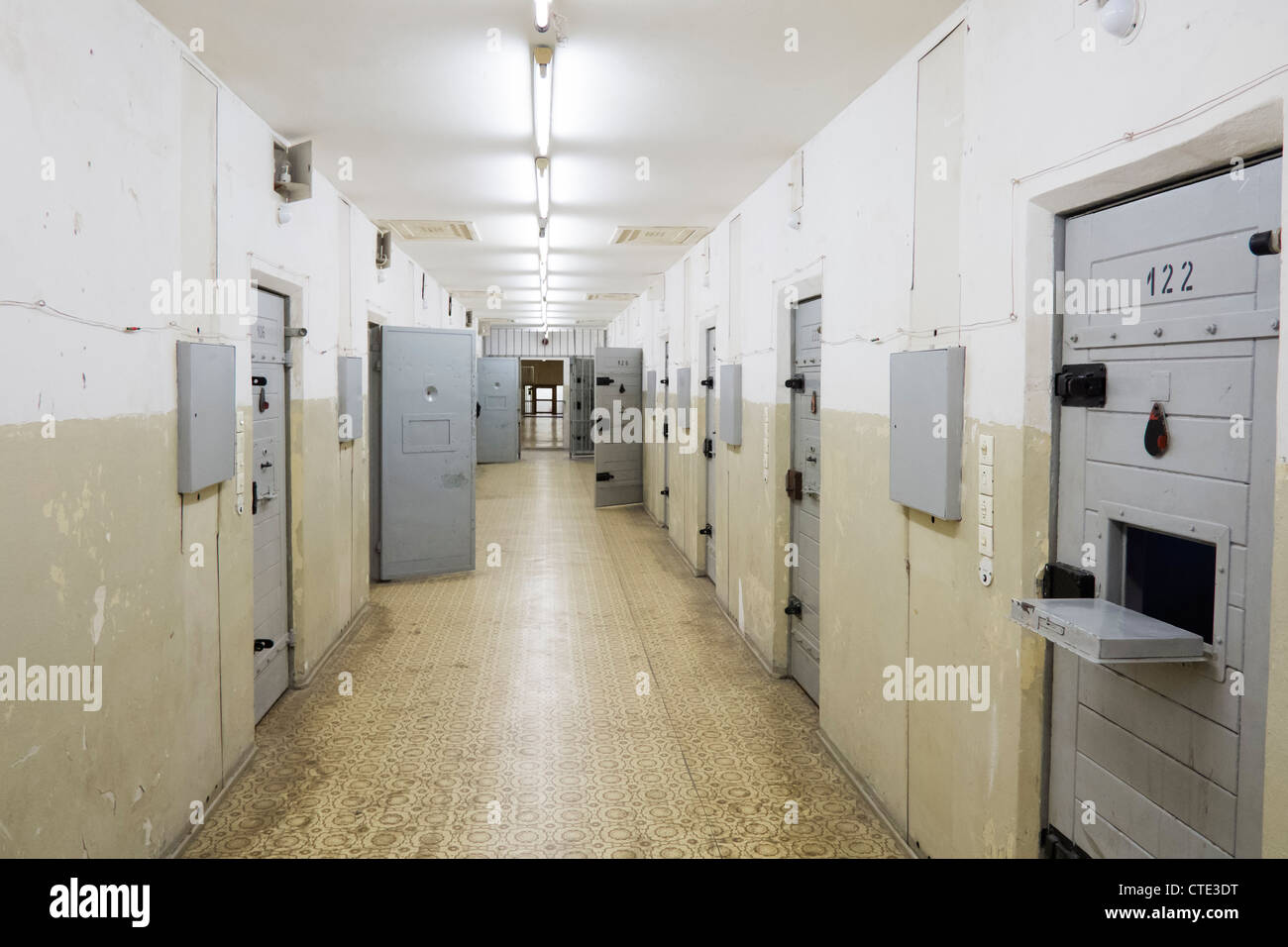 Ostdeutschen Geheimpolizei Hauptsitz jetzt STASI-Museum in Berlin Deutschland Stockfoto