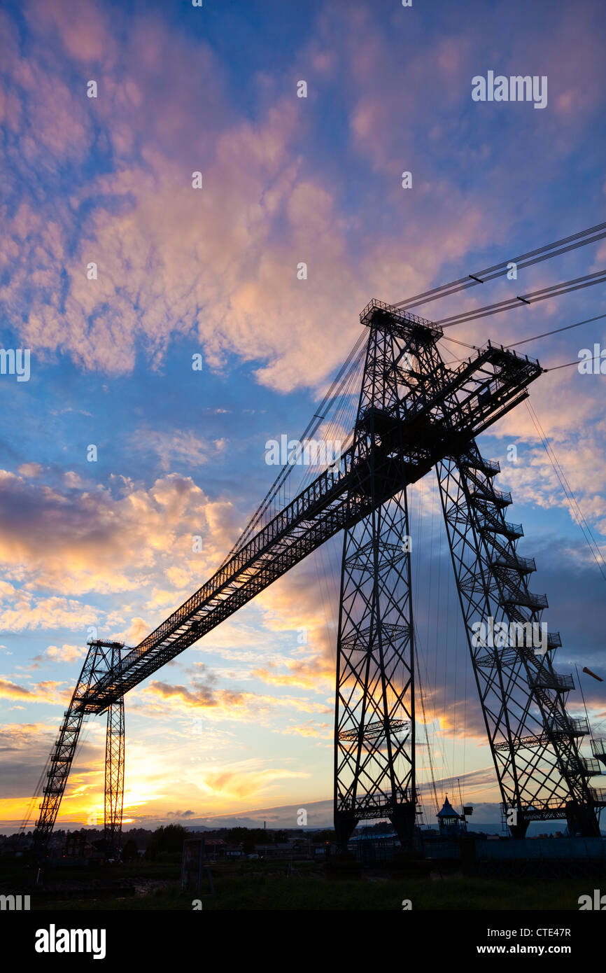 Transporter Bridge, Newport, Gwent, Wales, Großbritannien Stockfoto