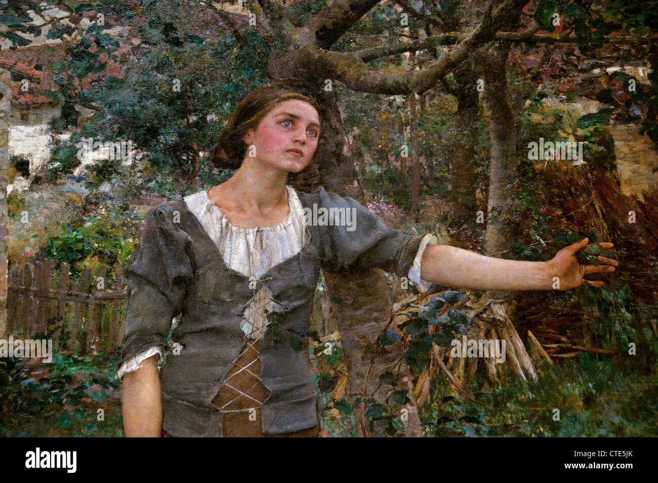 Jeanne d ' Arc 1879 von Jules Bastien-Lepage französischen 1848 – 1884 in Paris Stockfoto