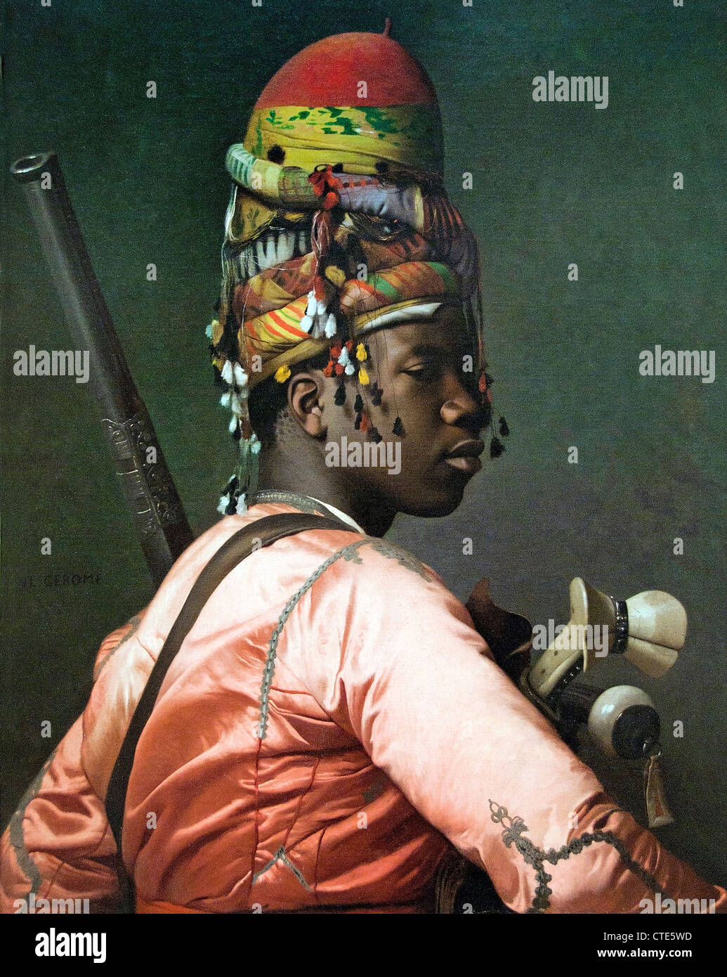 Baschi-Bazouk 1868 Jean Léon Gérôme Französisch Frankreich 1824 – 1904 Stockfoto