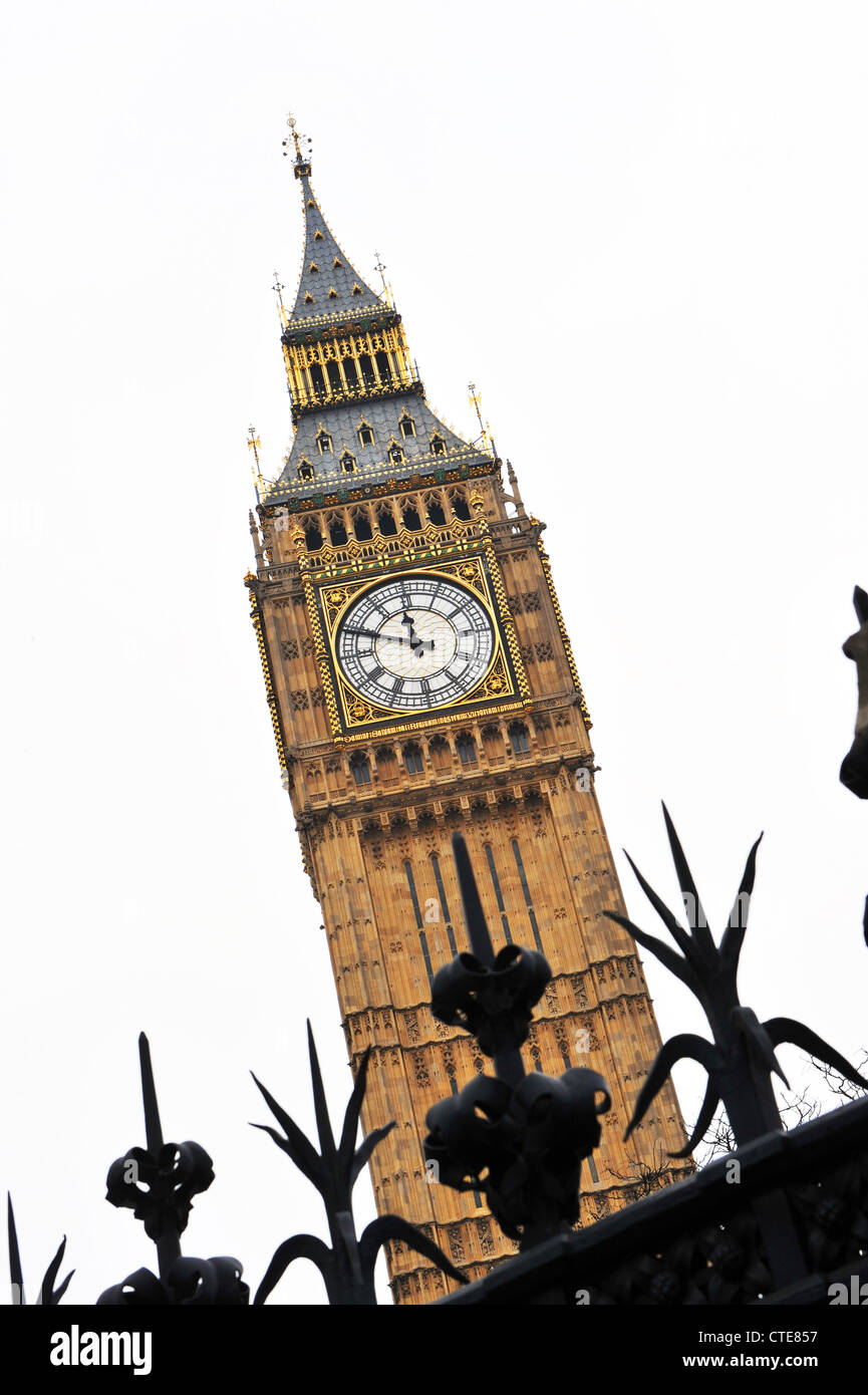 Big Ben aus Politik und Probleme Stockfoto