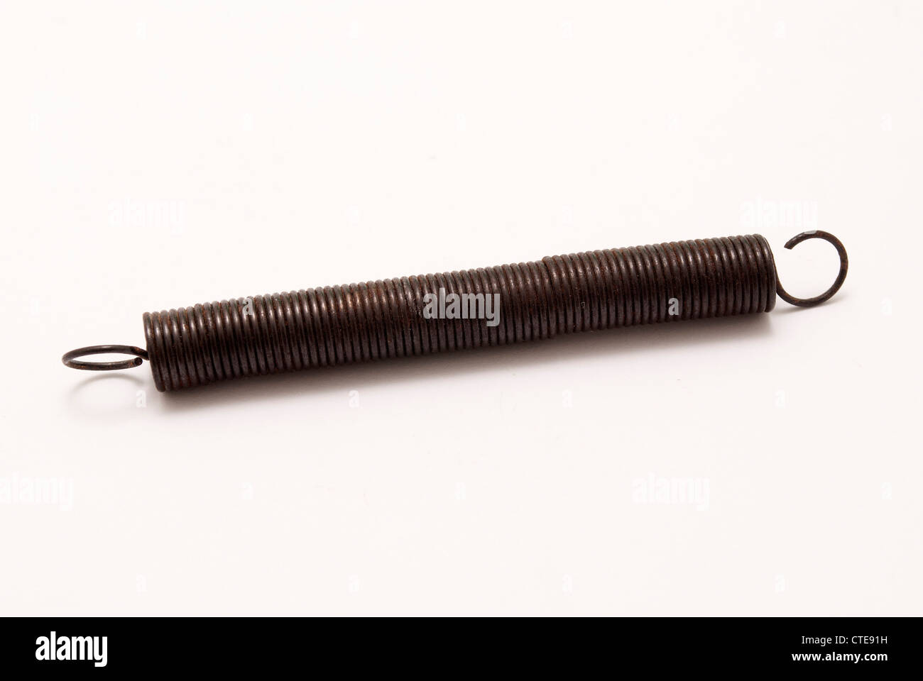 Metallspirale Stockfoto