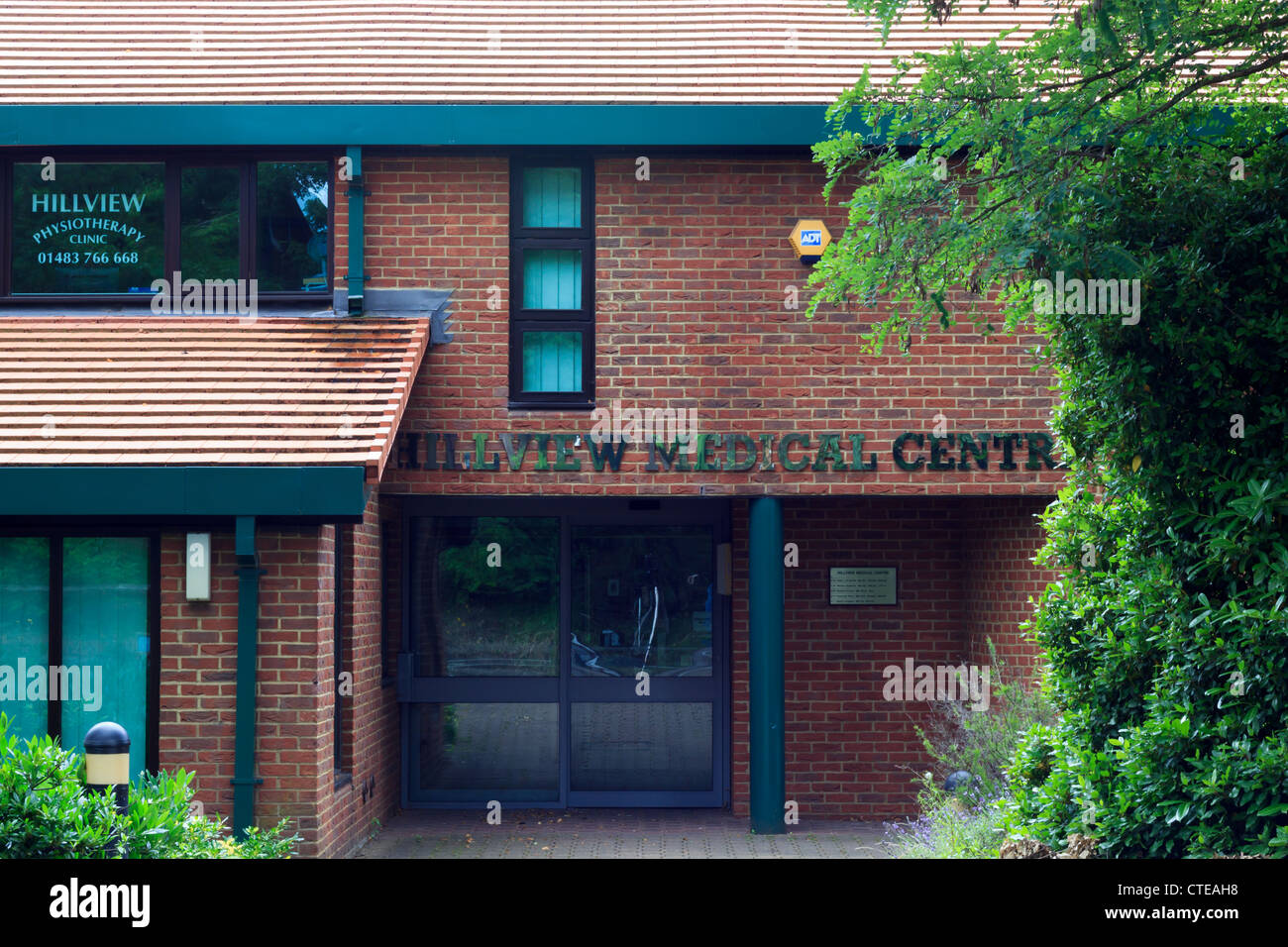 Hillview Medical Centre Heathside Road Stockfoto