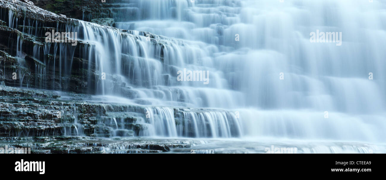 Albion fällt. Cascade Wasserfall. Hamilton Ontario Kanada. Stockfoto