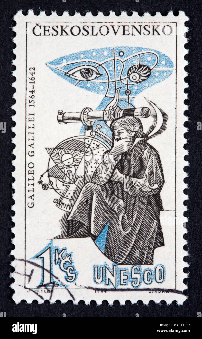 Tschechoslowakischen Briefmarke Stockfoto