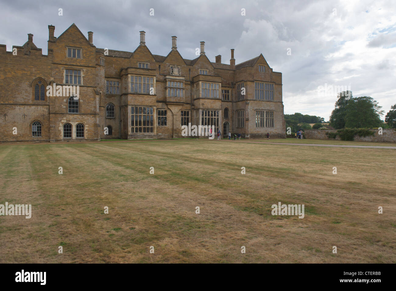 Broughton Burg in der Nähe von Banbury in Oxfordshire Stockfoto
