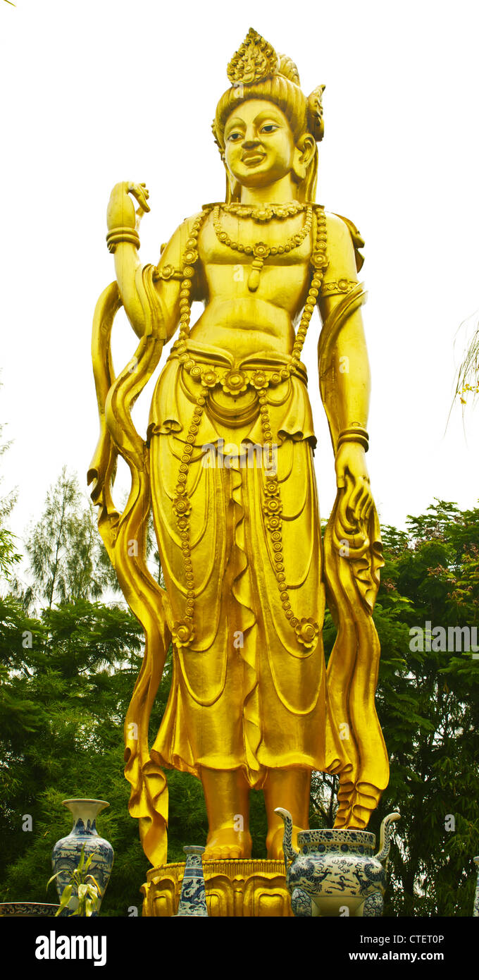 Stock Foto - Skulptur, Monumente, Tempel in Thailand. Stockfoto