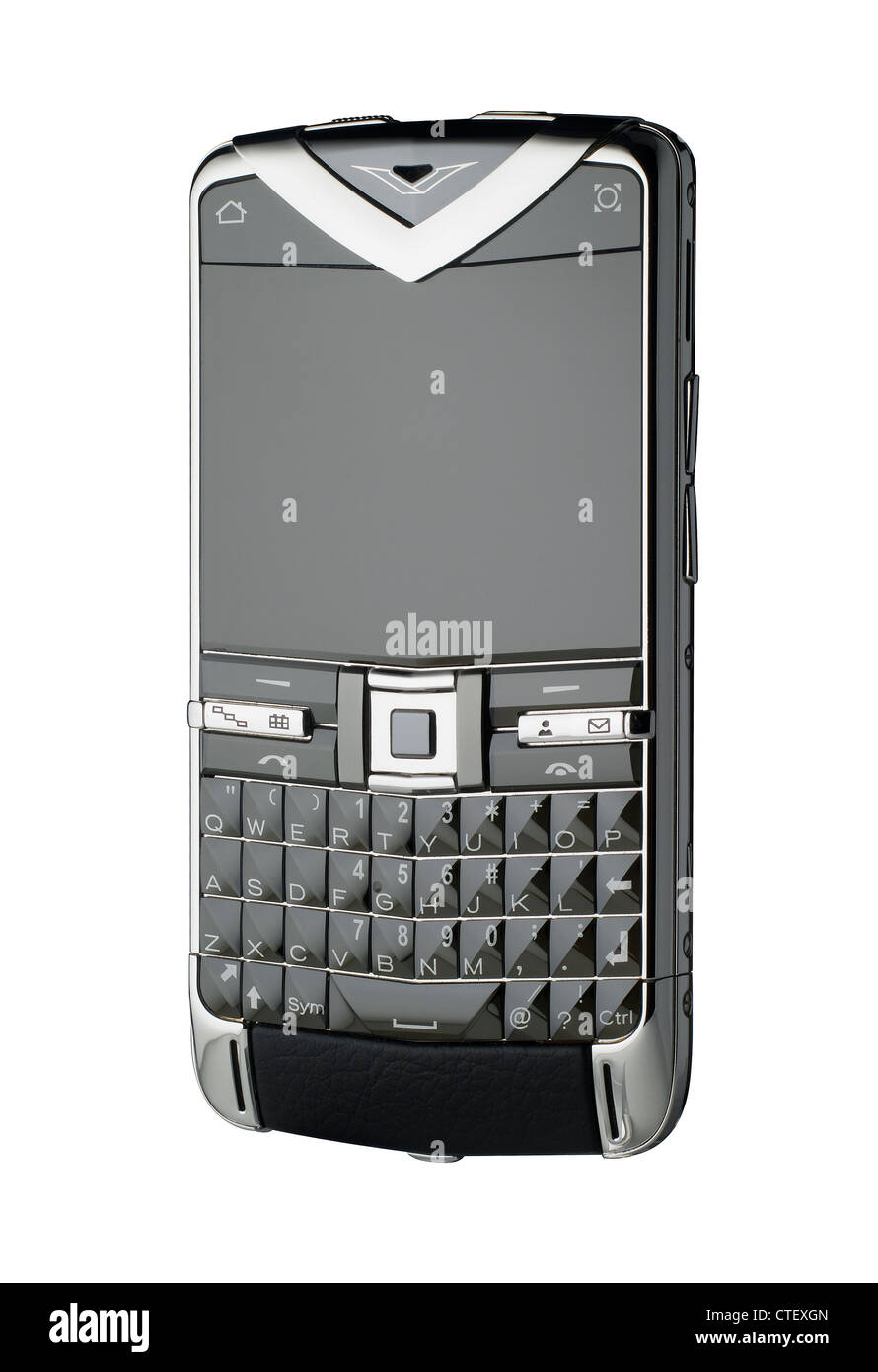 Vertu Constellation Quest Blackberry smartphone Stockfoto
